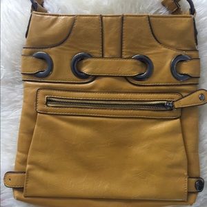 clarks yellow bag